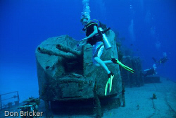 The former Russian missile frigate turned artificial reef... by Don Bricker 